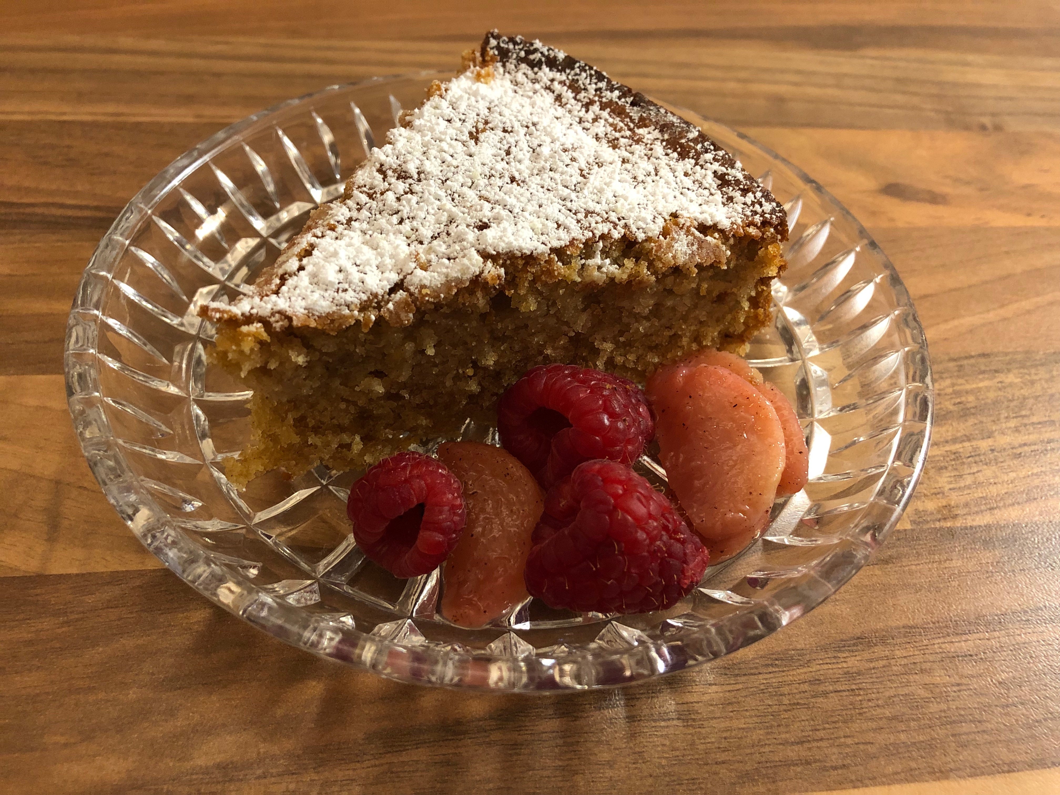 Pfirsichkuchen