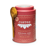 JusTea: African Chai - Dose & Löffel - schwarzer Tee