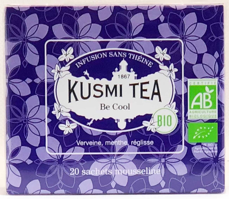 Kusmi Tea Be Cool Bio - 20 Musselin-Teebeutel