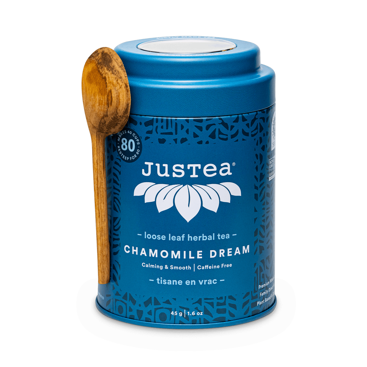 JusTea Kamillentraum - Dose & Löffel - Kräutertee