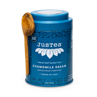 Thumbnail for JusTea Kamillentraum - Dose & Löffel - Kräutertee