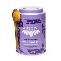 Thumbnail for JusTea: Purple Chocolate - Dose & Löffel - Lila Tee