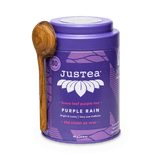 JusTea: Purple Rain - Dose & Löffel - lila Tee