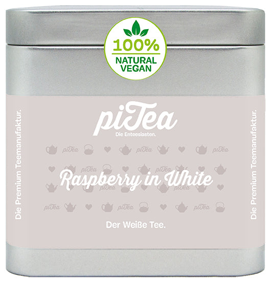 PiTea: Raspberry in White - 50g Dose