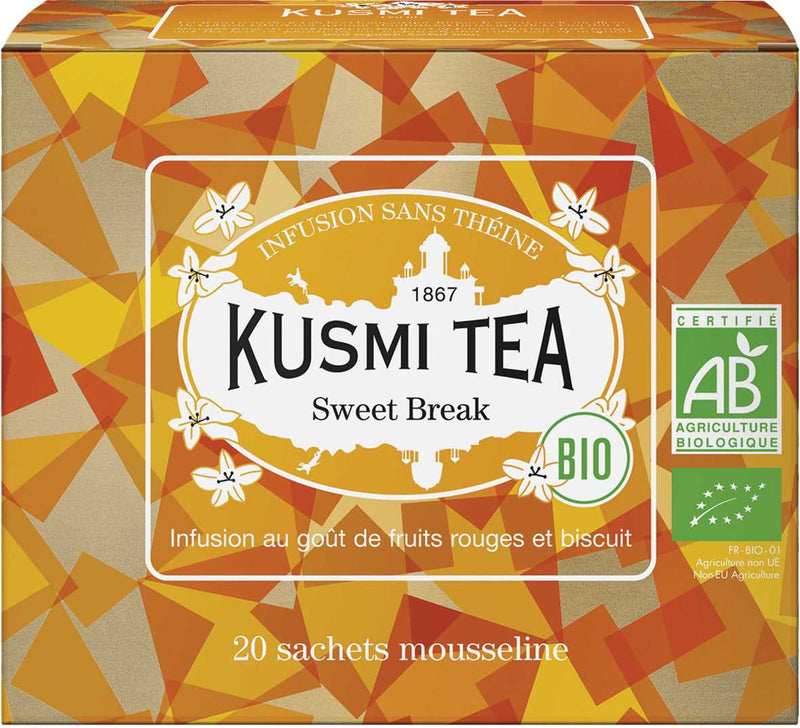 Kusmi Tea Sweet Break Bio - 20 Musselin-Teebeutel