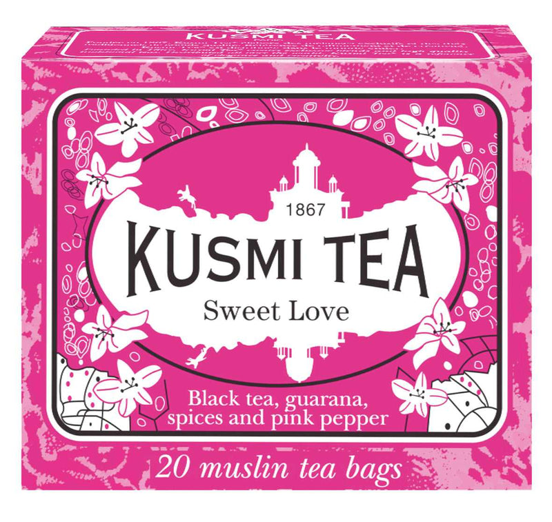 Kusmi Tea Sweet Love - 20 Musselin-Teebeutel